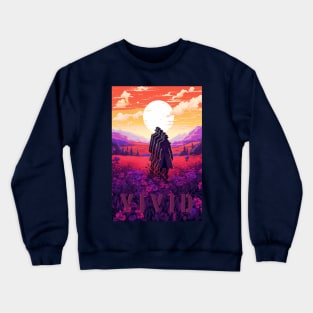 VIVID : Sci-Fi Flowers Crewneck Sweatshirt